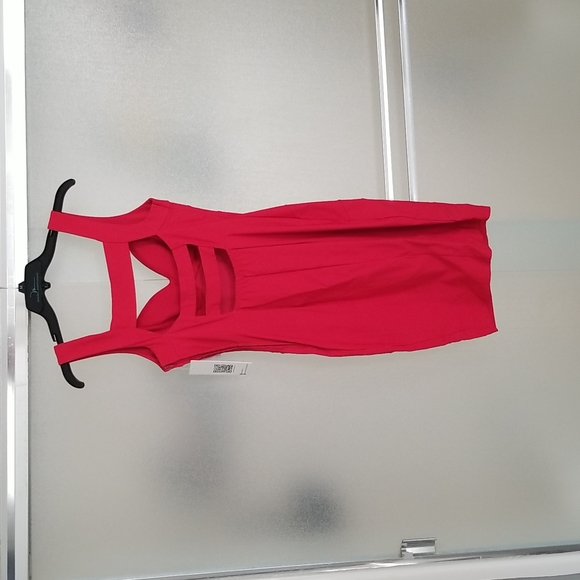 NWT Red Cocktail Dress - Picture 3 of 5
